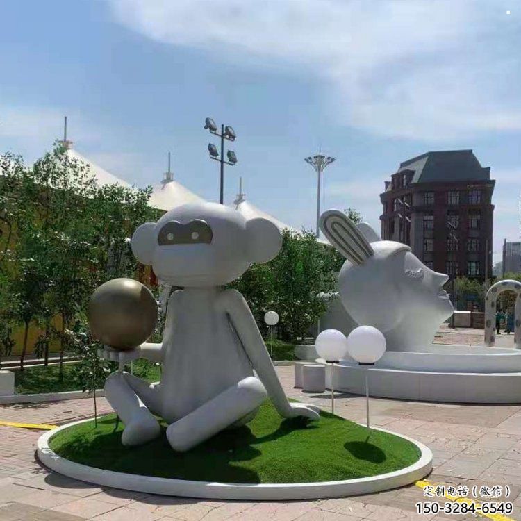 白鋼人頭像雕塑提供，露天雕塑，鏡面人頭像雕塑承接