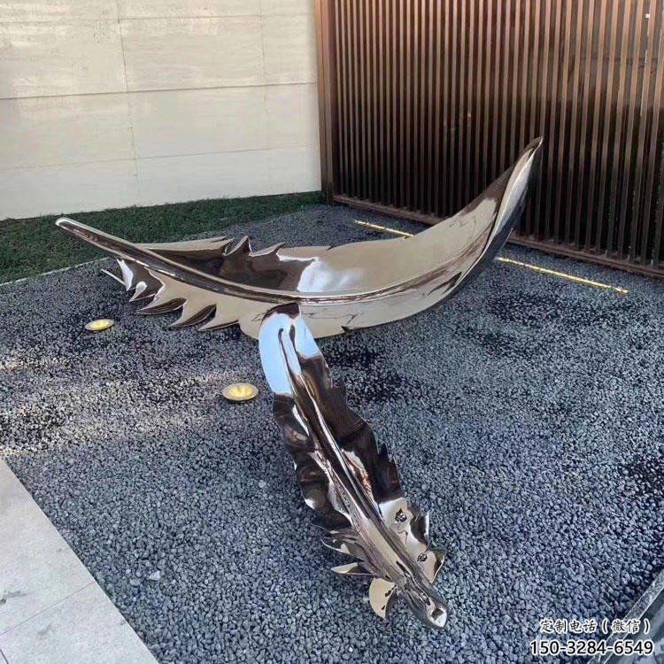 羽毛雕塑服務(wù)商，景觀雕塑，鏡面羽毛雕塑廠家選定