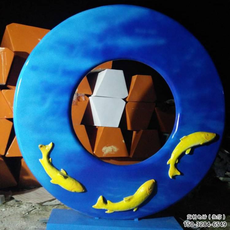 圓環雕塑選用，廣場雕塑，烤漆圓環雕塑選用