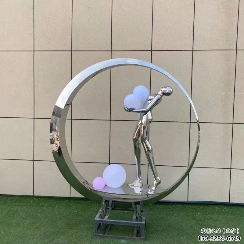 地產仙子雕塑生產，城市裝飾，景觀圓環仙子雕塑選定