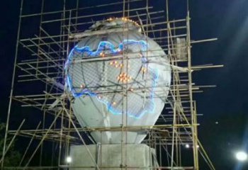 室內(nèi)瓶子雕塑