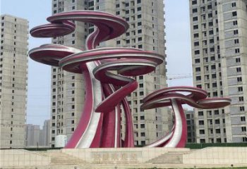 鏤空樹雕塑展品，景觀概念，烤漆鏤空樹雕塑優選