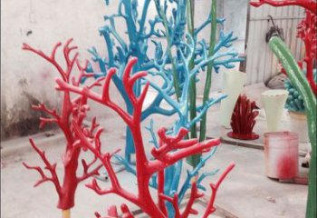 仿真樹雕塑制作，廣場雕塑，玻璃鋼仿真樹雕塑提供