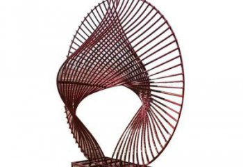 地產(chǎn)圓環(huán)雕塑供應，地標擺件，鏤空圓環(huán)雕塑制造