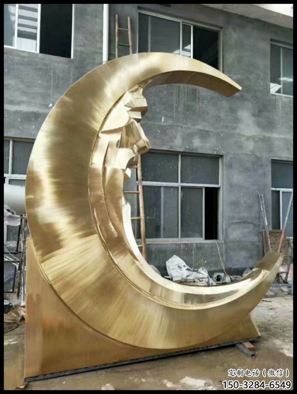 月神雕塑選用，美陳雕塑，不銹鋼月神雕塑標(biāo)準(zhǔn)廠家
