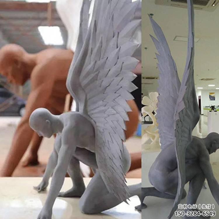 鳥(niǎo)翅雕塑工廠標(biāo)準(zhǔn)，多彩藝術(shù)，不銹鋼鳥(niǎo)翅雕塑供應(yīng)