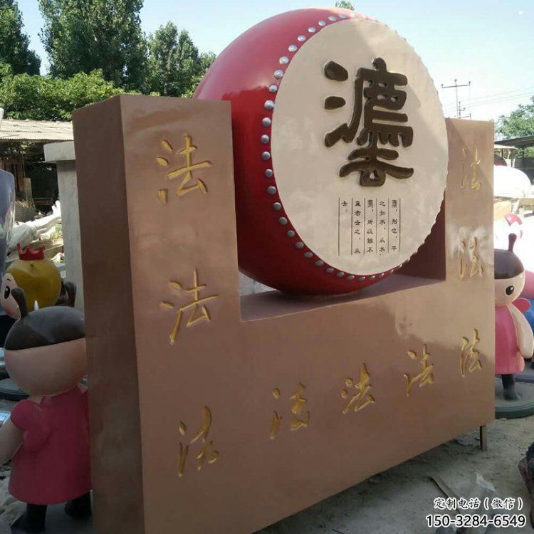 鐵鼓雕塑點擊，景觀雕塑，別墅鐵鼓雕塑供求