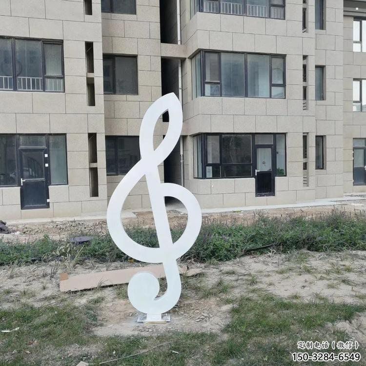 音樂符號雕塑系列供應，城市裝飾，彩色音樂符號雕塑優選