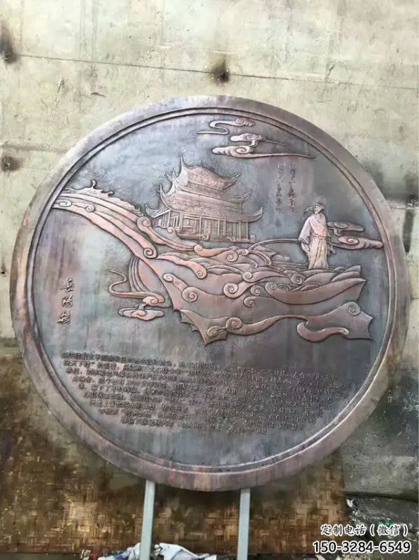 漳州純銅浮雕專供，城堡雕塑，城堡浮雕生產(chǎn)廠家