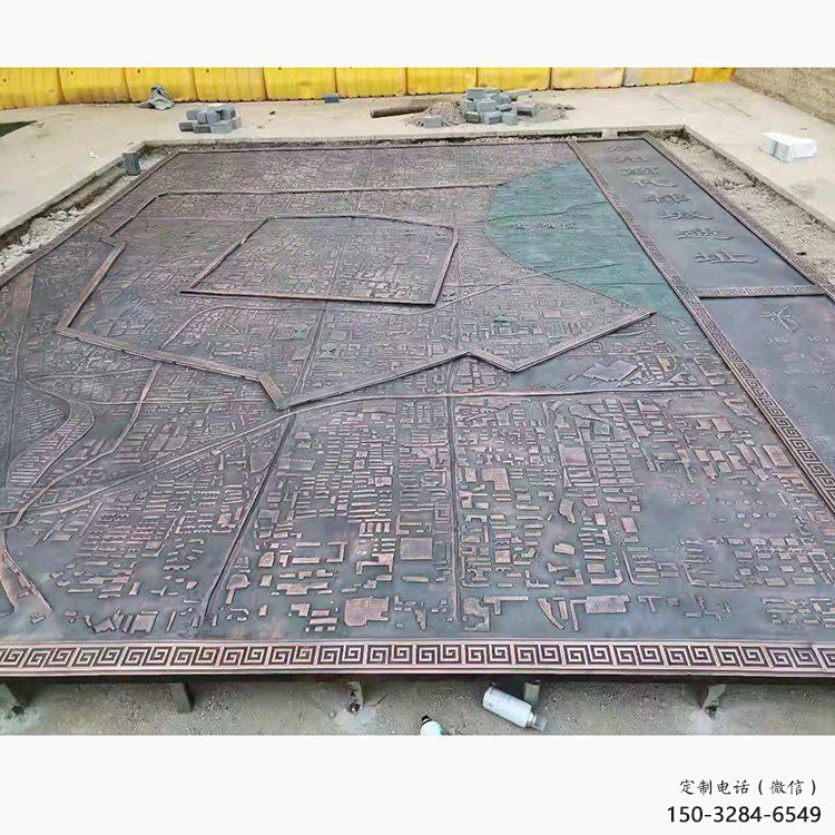 隴南制造浮雕定價，地標擺件，鍛銅黨建浮雕精選