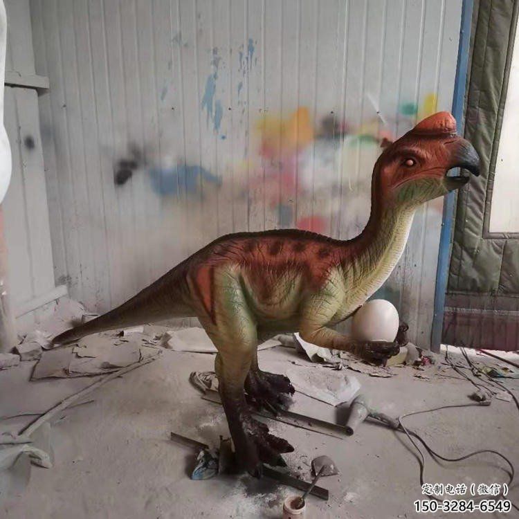 桂林抽象恐龍雕塑制造，動物雕塑，玻璃鋼恐龍雕塑展品