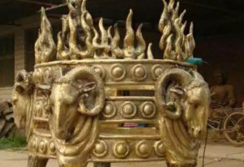 臨夏廣場(chǎng)福鼎雕塑