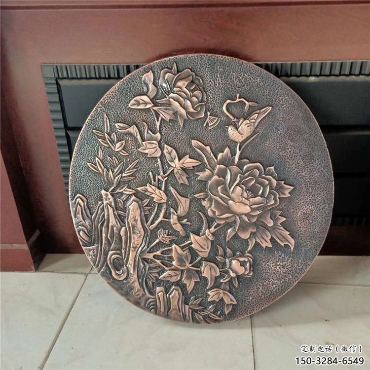 六盤(pán)水鍛銅浮雕廠家，露天雕塑，鑄銅福字浮雕訂做