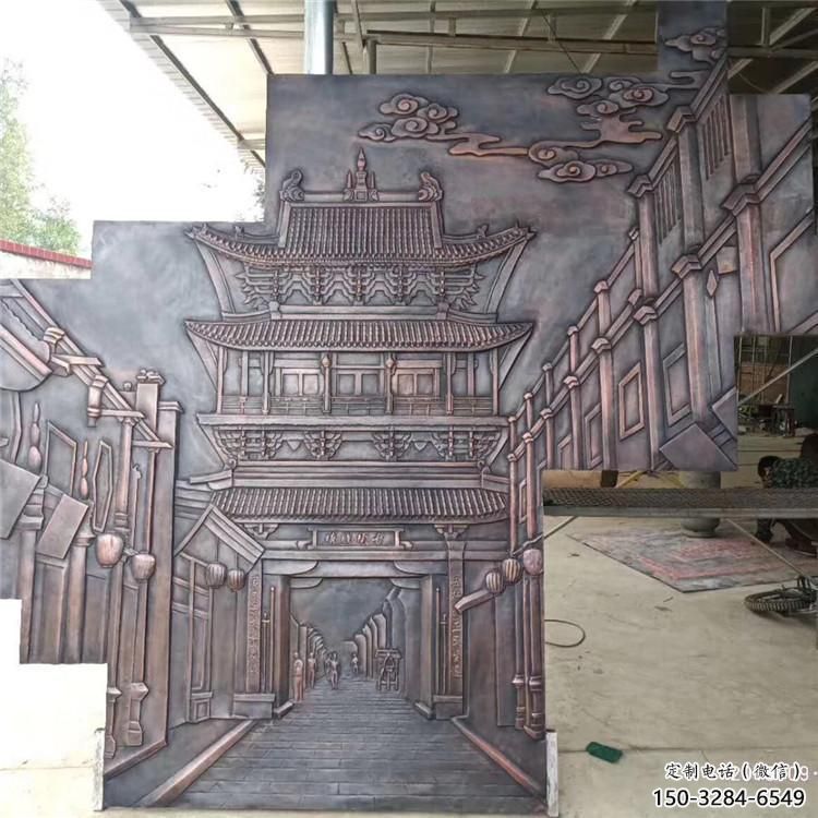 文昌地產(chǎn)浮雕供求，景區(qū)案例，景觀鍛銅浮雕廠家精選