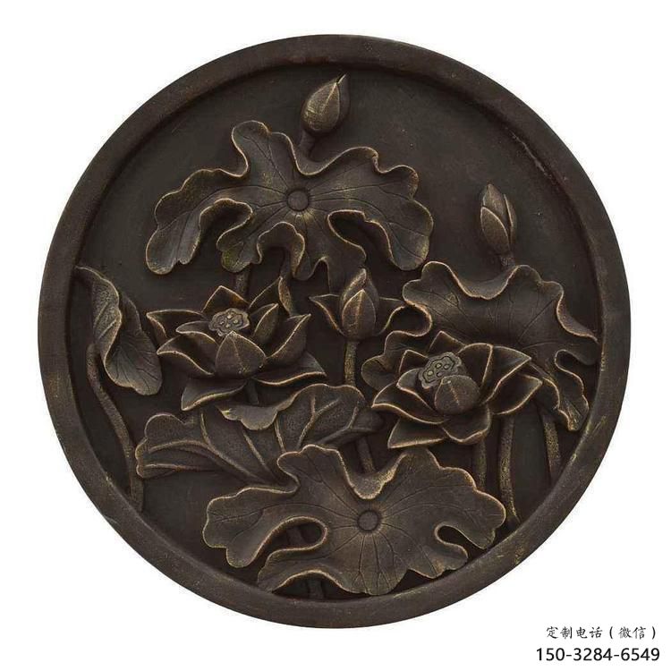 瓊山公共浮雕訂做，城市裝飾，景觀花卉浮雕廠家