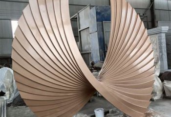 白云羽翼雕塑常用，景觀概念，不銹鋼羽翼雕塑展品