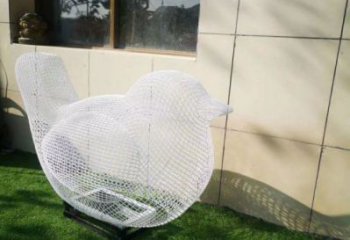 小河鏤空鳥雕塑供需，透雕系列，鐵藝小鳥雕塑制造商