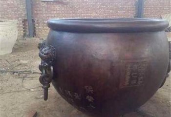 周口鑄銅缸雕塑公司
