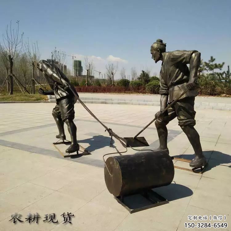 常德民俗農(nóng)夫雕塑