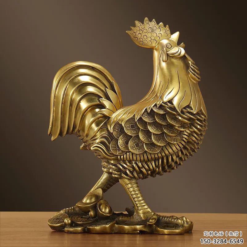 德惠園林小雞雕塑，文化標(biāo)識，電鍍工藝