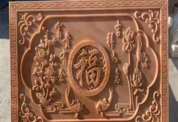 長春浮雕制造商，室外軟裝，景觀福字浮雕制作廠家