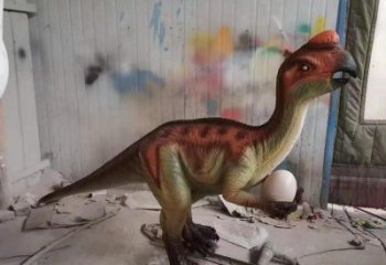 連云港抽象恐龍雕塑制造，動物雕塑，玻璃鋼恐龍雕塑展品