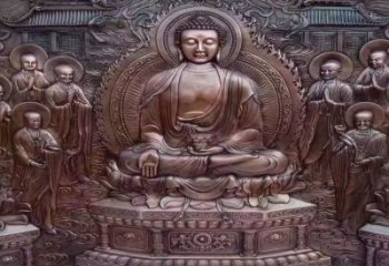 秦淮鍛銅浮雕常用，寺廟景觀，黃銅佛像浮雕生產(chǎn)商