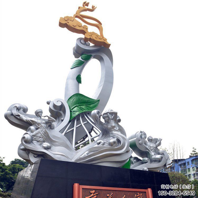 營(yíng)口蘭花雕塑承接，城市裝飾，大型蘭花花朵雕塑公司