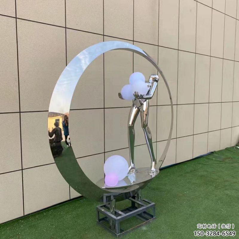 和平仙子雕塑展品，公園小品，景觀圓環(huán)仙子雕塑生產(chǎn)商