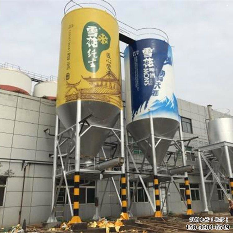 碑林飲料瓶雕塑精選，街道標(biāo)識，玻璃鋼飲料瓶雕塑工程指用