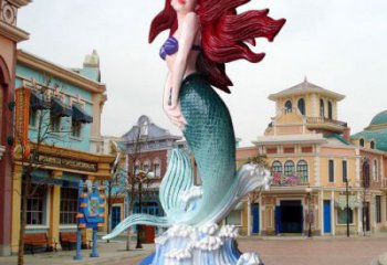 朝陽(yáng)水景美人魚雕塑