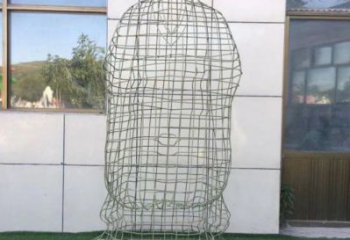 營(yíng)口鏤空孔子雕塑訂做，景區(qū)雕塑，鐵藝古代人物雕塑定價(jià)