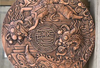 武川戶外浮雕供求，村標(biāo)概念，鍛銅浮雕制作廠家