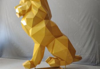 濰坊獅子雕塑服務商，動物雕塑，不銹鋼獅子雕塑制作