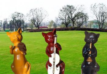 煙臺風景區機器貓雕塑