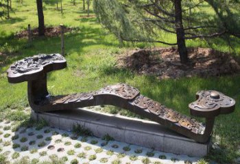 新城景觀如意雕塑優(yōu)選，陸地?cái)[件，園林如意雕塑供應(yīng)