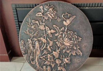 巴中鍛銅浮雕廠家，露天雕塑，鑄銅福字浮雕訂做