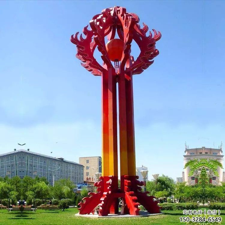 嘉黎街道精神堡壘雕塑