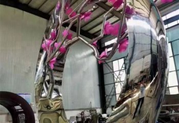 玉溪梅花雕塑工廠優選，城市裝飾，景觀梅花雕塑供給