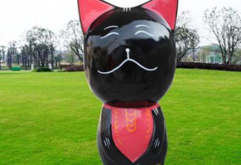 溫州廣場小貓雕塑，動物擺件，仿古工藝