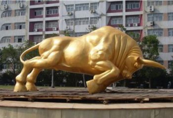 舟山風(fēng)景區(qū)開(kāi)荒牛雕塑